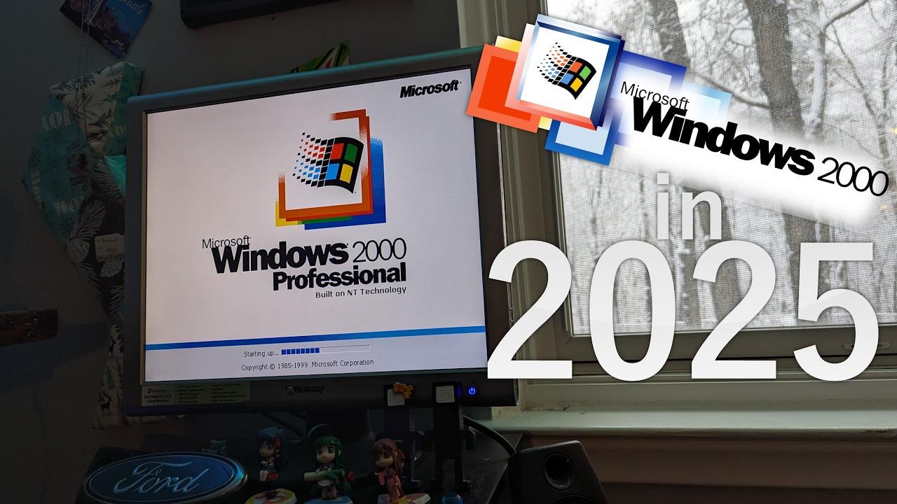 I used Windows 2000 in 2025. What's it like after 25 years?