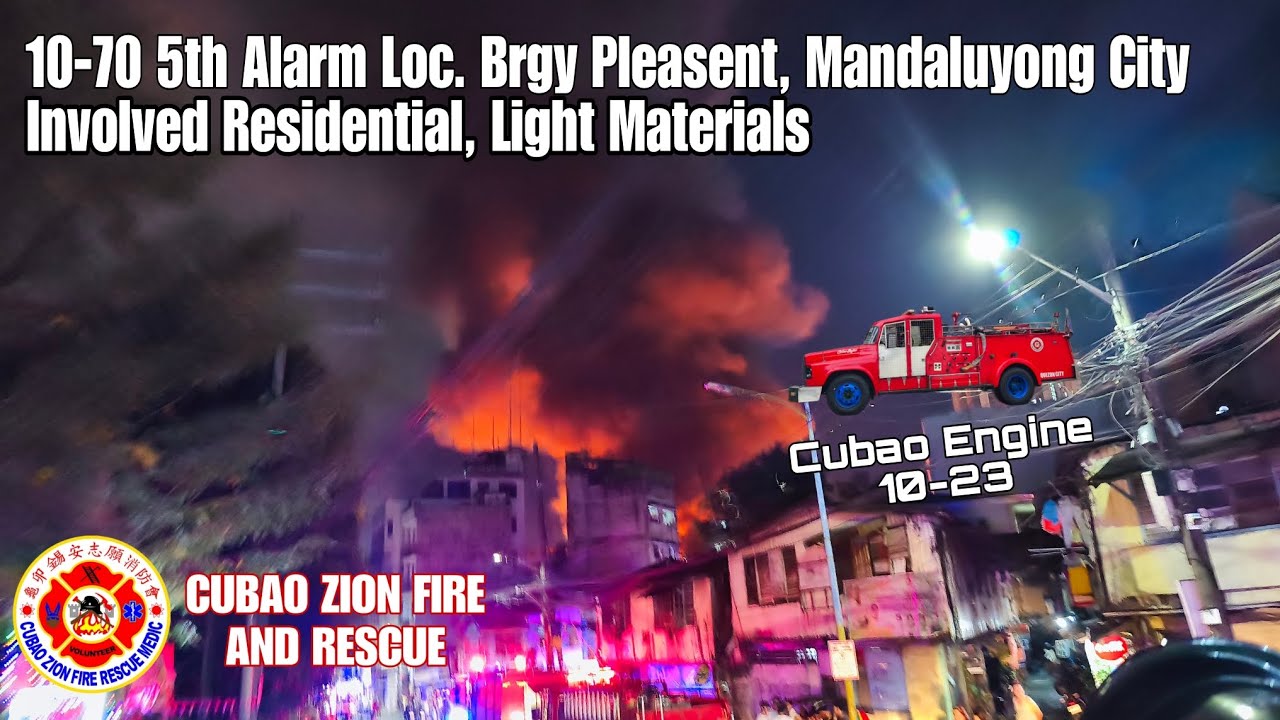 10-70 5th Alarm Loc. Brgy. Pleasent Hills, Mandaluyong City| 12-12 -25