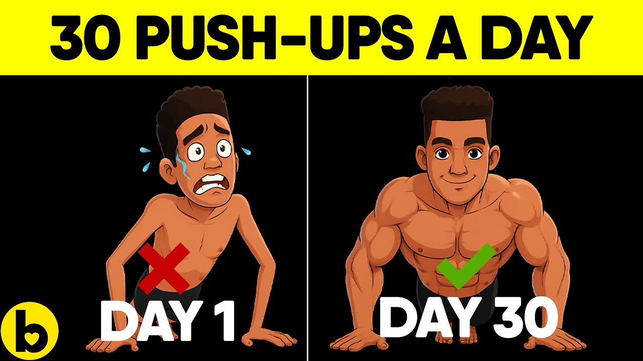 Doctor Explains What Happens If You Do 30 Push-Ups Daily for a Month