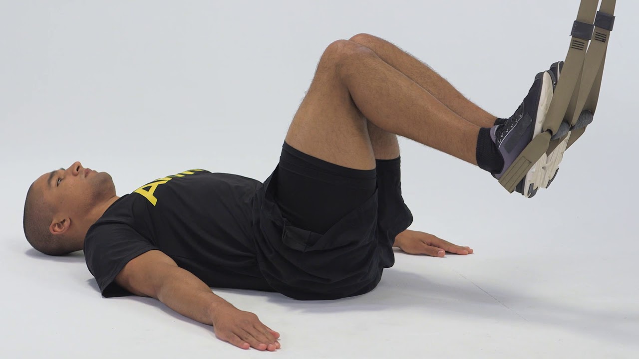 Suspension Training Drill 2 Exercise 4 - Suspended Hamstring Curl