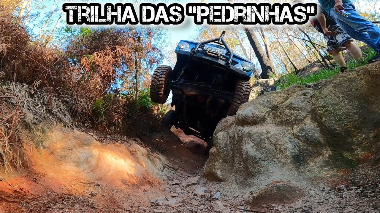 Willys/F75/Pajero e Troller na trilha das 
