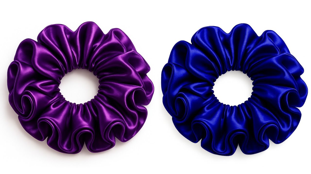 New Stylish scrunchies ||stylish accessories||scrunchies how to make #scrunchies #stylishaccessories