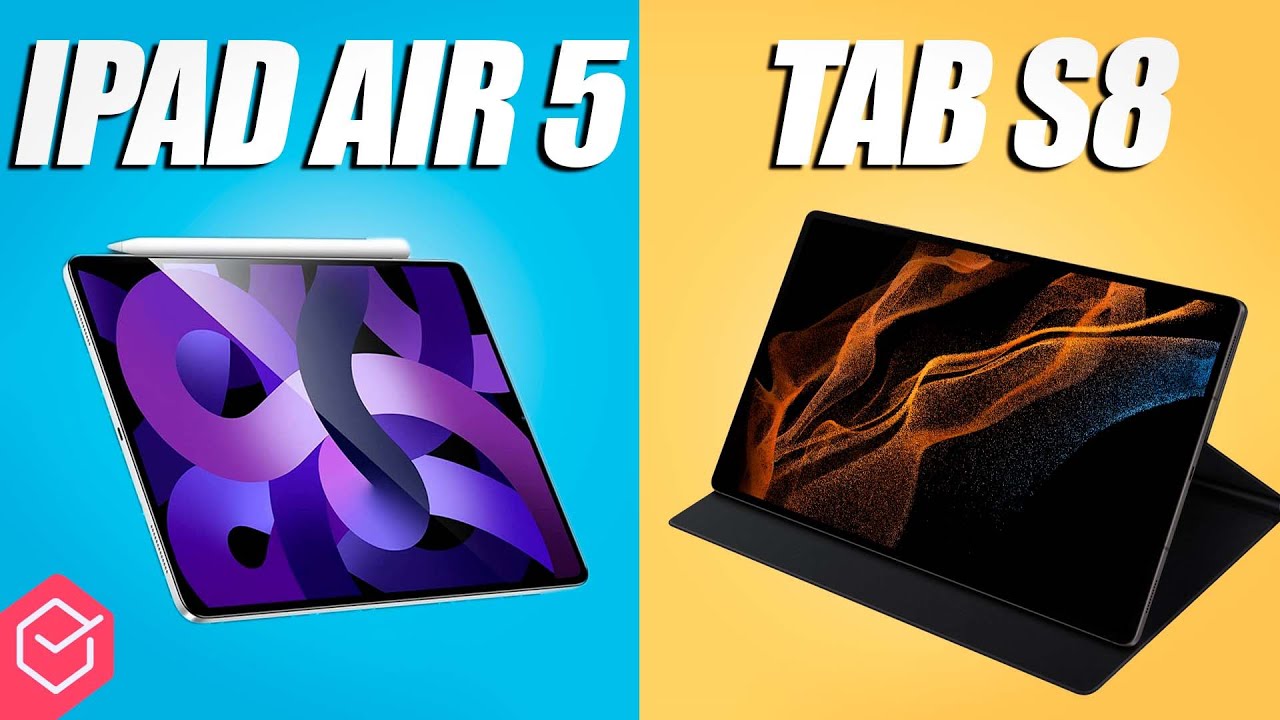 Qual MELHOR TABLET CUSTO BENEFÍCIO em 2022? // iPad AIR 5 M1 vs. Galaxy Tab 8