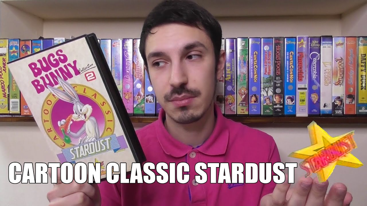 COLLEZIONE VHS CARTOON CLASSIC STARDUST (Looney Tunes, Popeye, Superman, Casper)