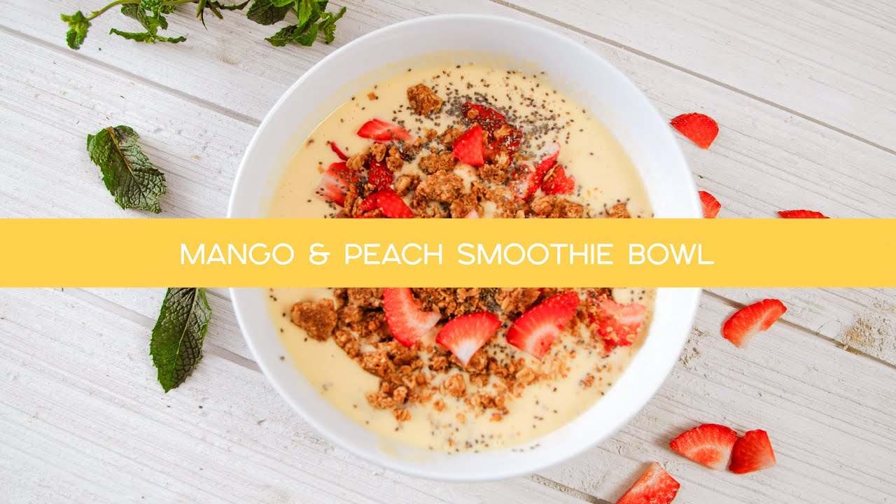 Mango Peach Smoothie Bowl - Fabio's Kitchen - Season 5