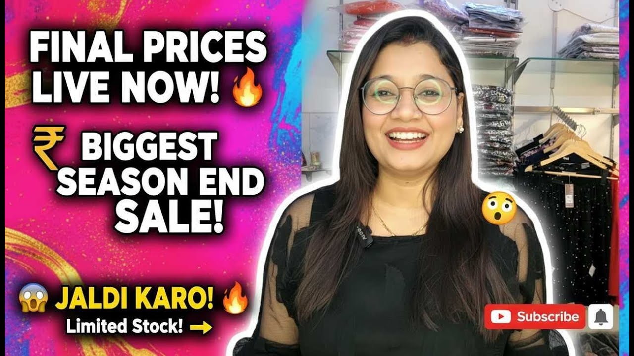 🔥 Final Prices LIVE NOW – Season End Sale!