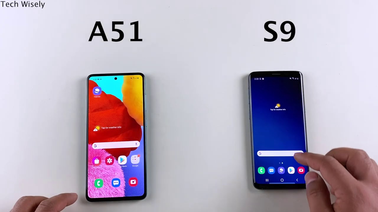 SAMSUNG A51 против S9 — ТЕСТ СКОРОСТИ — 2021