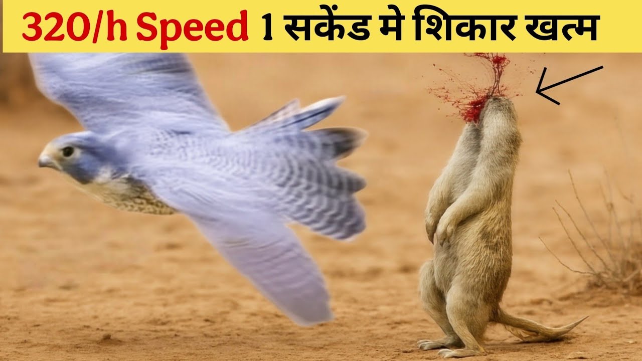 Falcon की रफ्तार के आगे सब फैल है | peregrine falcon Fastest bird in the world | World info