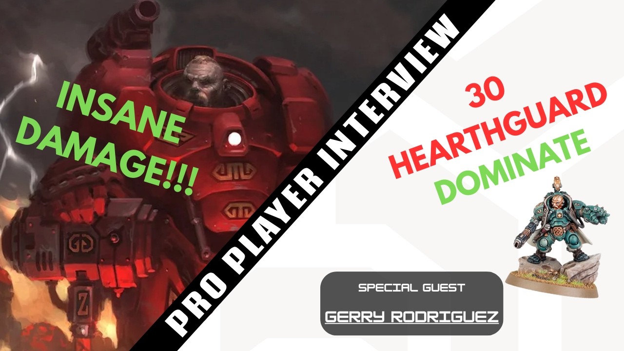 Пилот 30 HEARTHGUARD как профессионал - Интервью с профессиональным игроком Leagues of Votann - с...