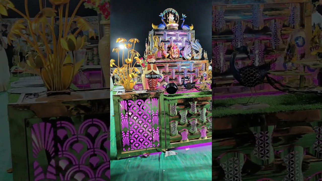 display counter for wedding#trending #wedding#shortsviral#decoration #eventplaning#viral#love#event