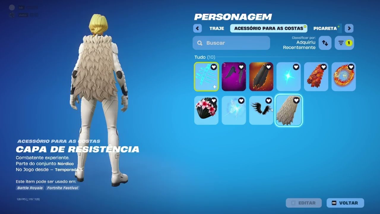 VENDO CONTA DE FORTNITE, 200 SKINS / DES DO CAP 1 T7