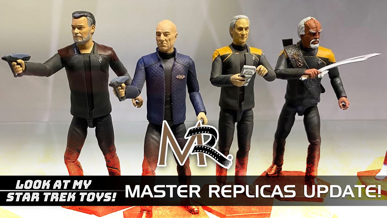 Master Replicas Star Trek Action Figure Update!