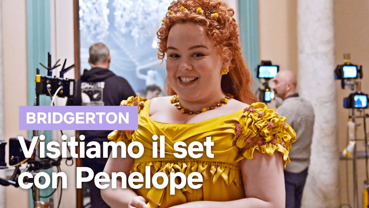 Che bello visitare il set di Bridgerton con Penelope Featherington | Netflix Italia