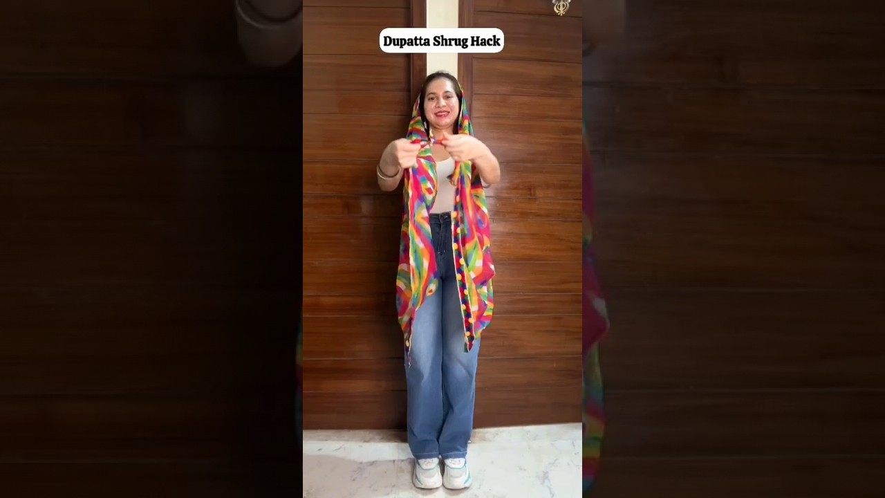 Dupatta Shrug Top Hack 