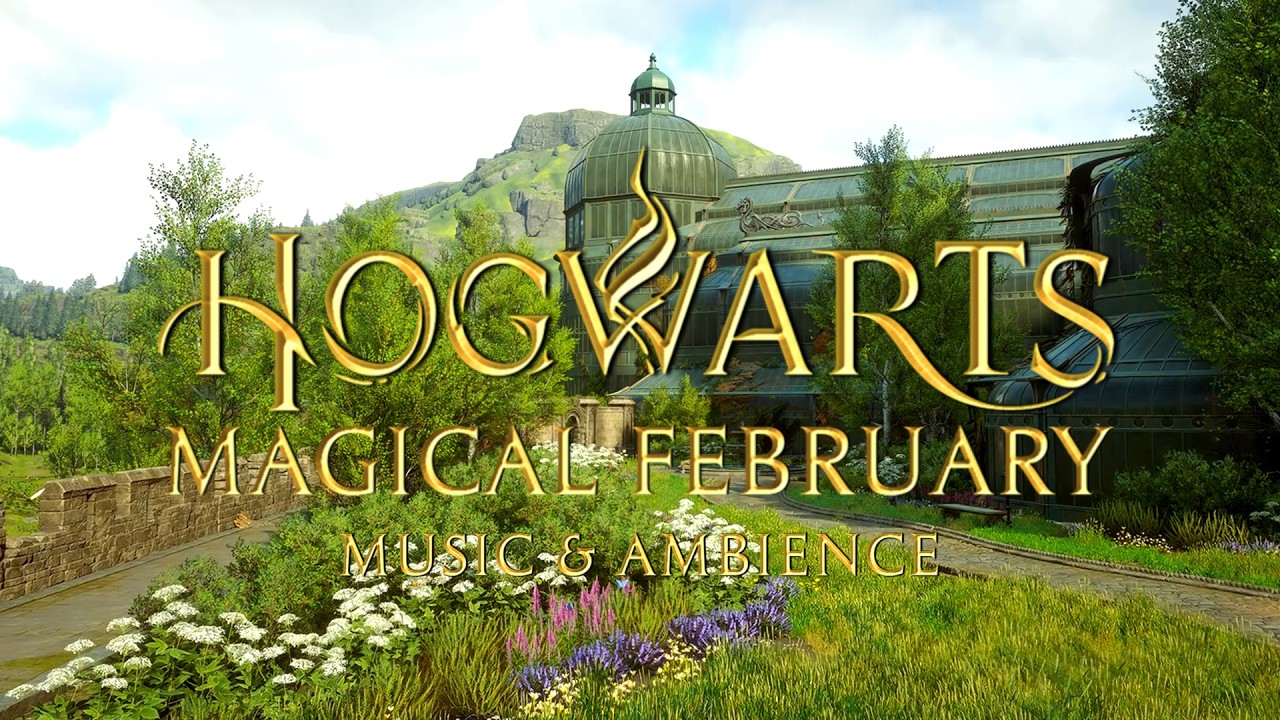 Hogwarts Legacy -  Magical February at Hogwarts - Calming & Peaceful Harry Potter Music & Ambience