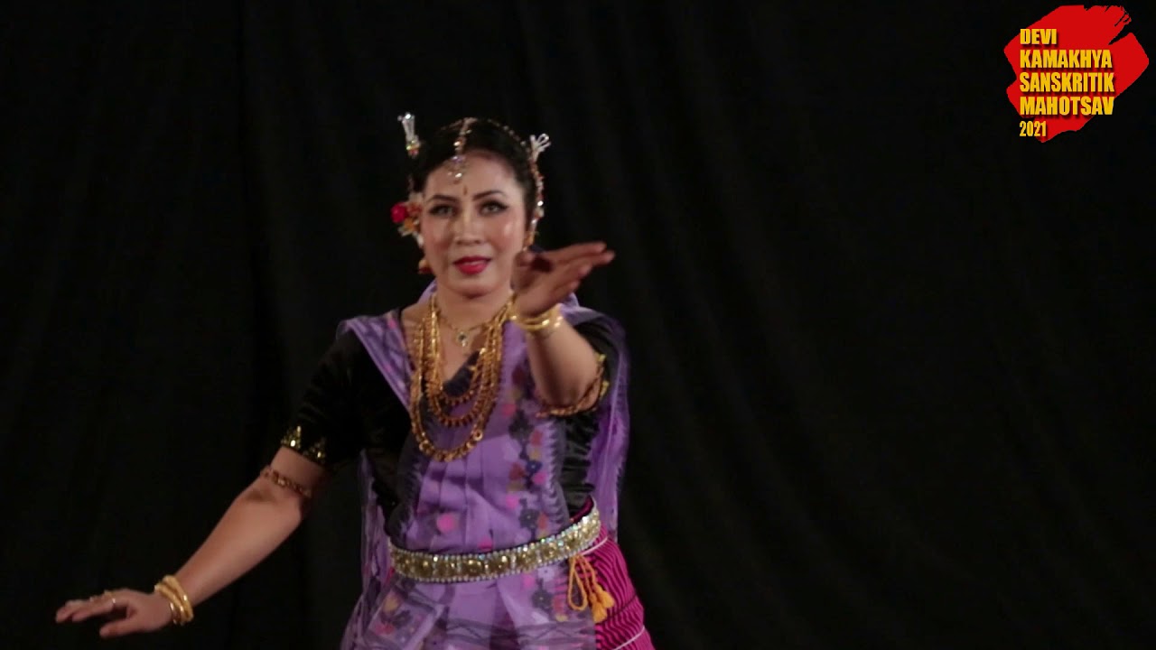 Dance Performance by Sinam Basu Singh and Konjengbam Monika Devi,Manipuri Dance Exponent, India