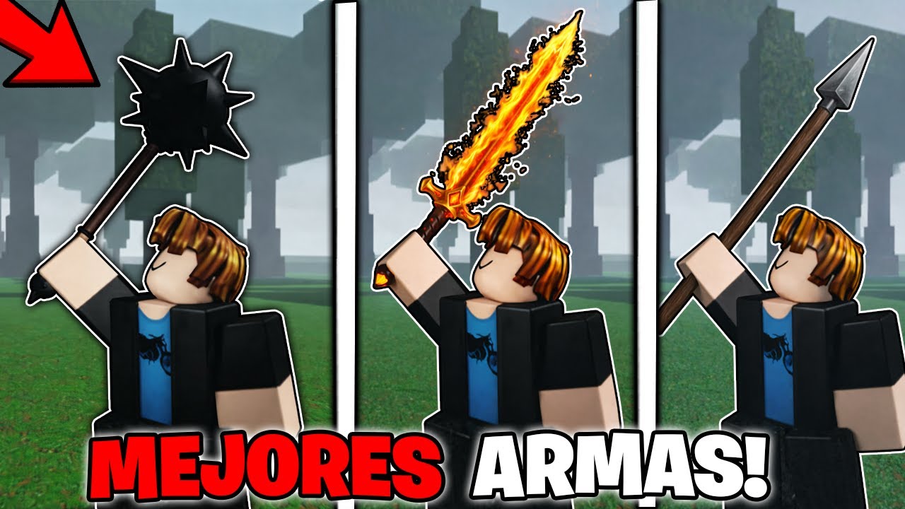 ¿CUALES son LAS ESPADAS y LANZAS MAS PODEROSAS DE 99 NOCHES EN EL BOSQUE?🔥