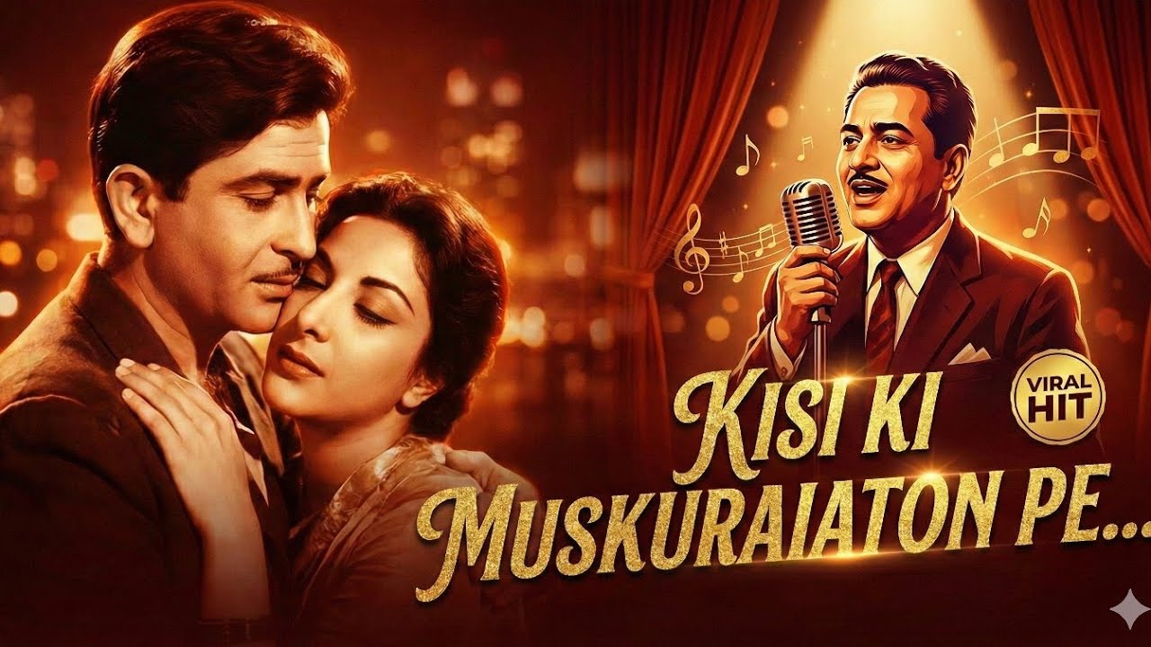 Kisi Ki Muskurahaton Pe Ho Nisaar | The Legend Raj Kapoor | Mukesh's Soulful Voice 👑