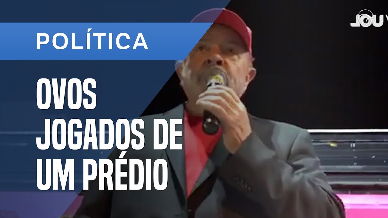 LULA É ALVO DE OVADA EM SANTA CATARINA