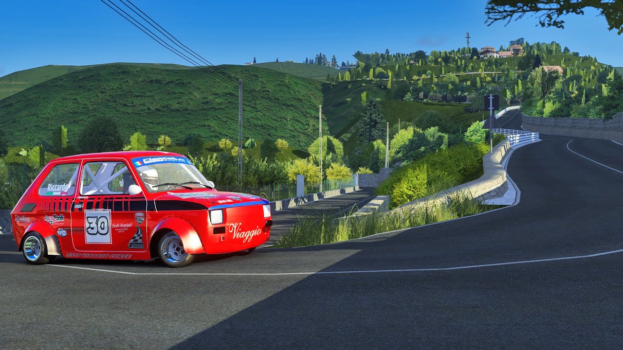 FIAT 126 VBC 700 // RICCARDO VIAGGIO// ASSETTO CORSA // CRONOSCALATA GIARRE-MONTESALICE-MILO