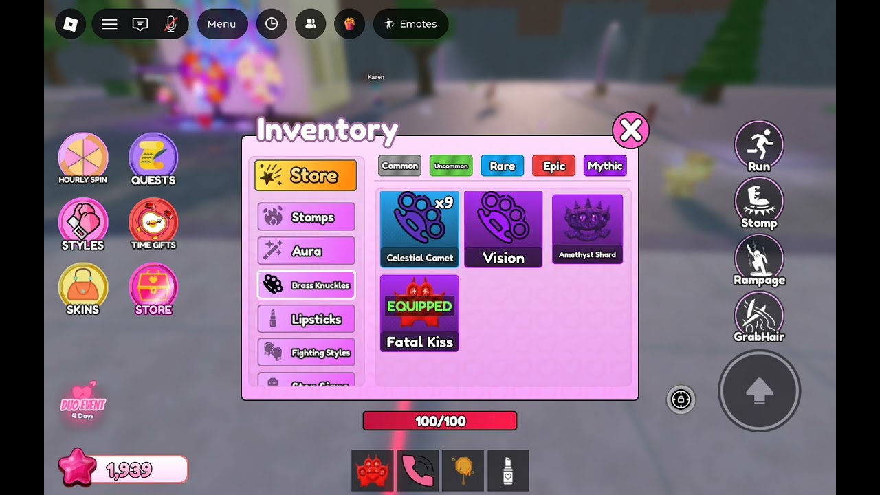 My baddies brawl inventory trading all for artic starry zombie or witch 