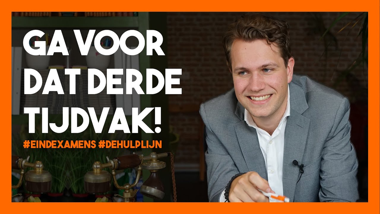 Ga voor de herkansing tijdens je eindexamen | De Hulplijn