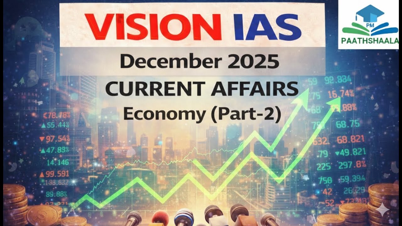 Vision IAS December 2025 Current Affairs For UPSC 2026 | Economy | Part-2
