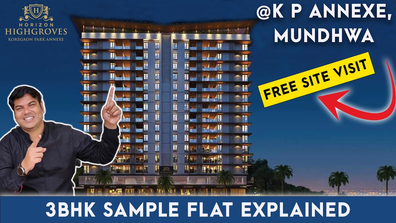 Horizon Highgroves Mundhwa | Luxurious 3BHK Sample Flat | Koregaon Park | Costsheet & Ebrochure Link