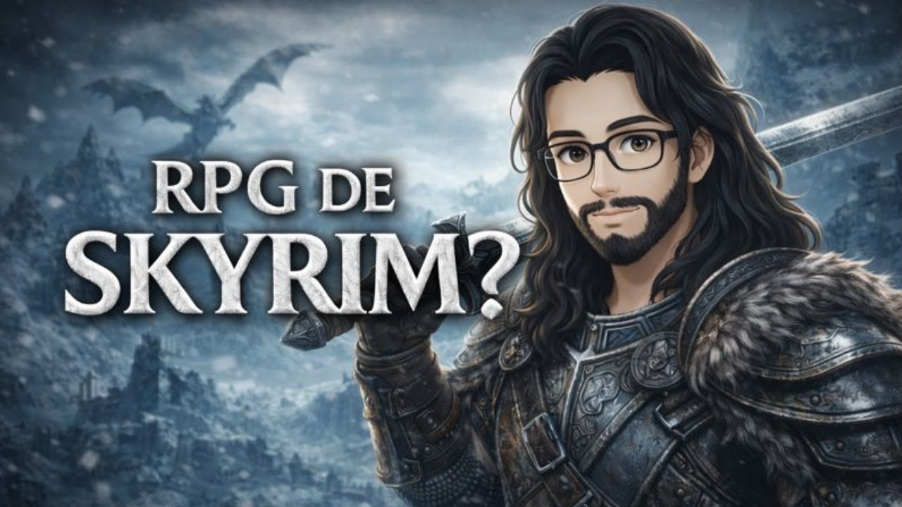 RPG DE SKYRIM VINDO AI?