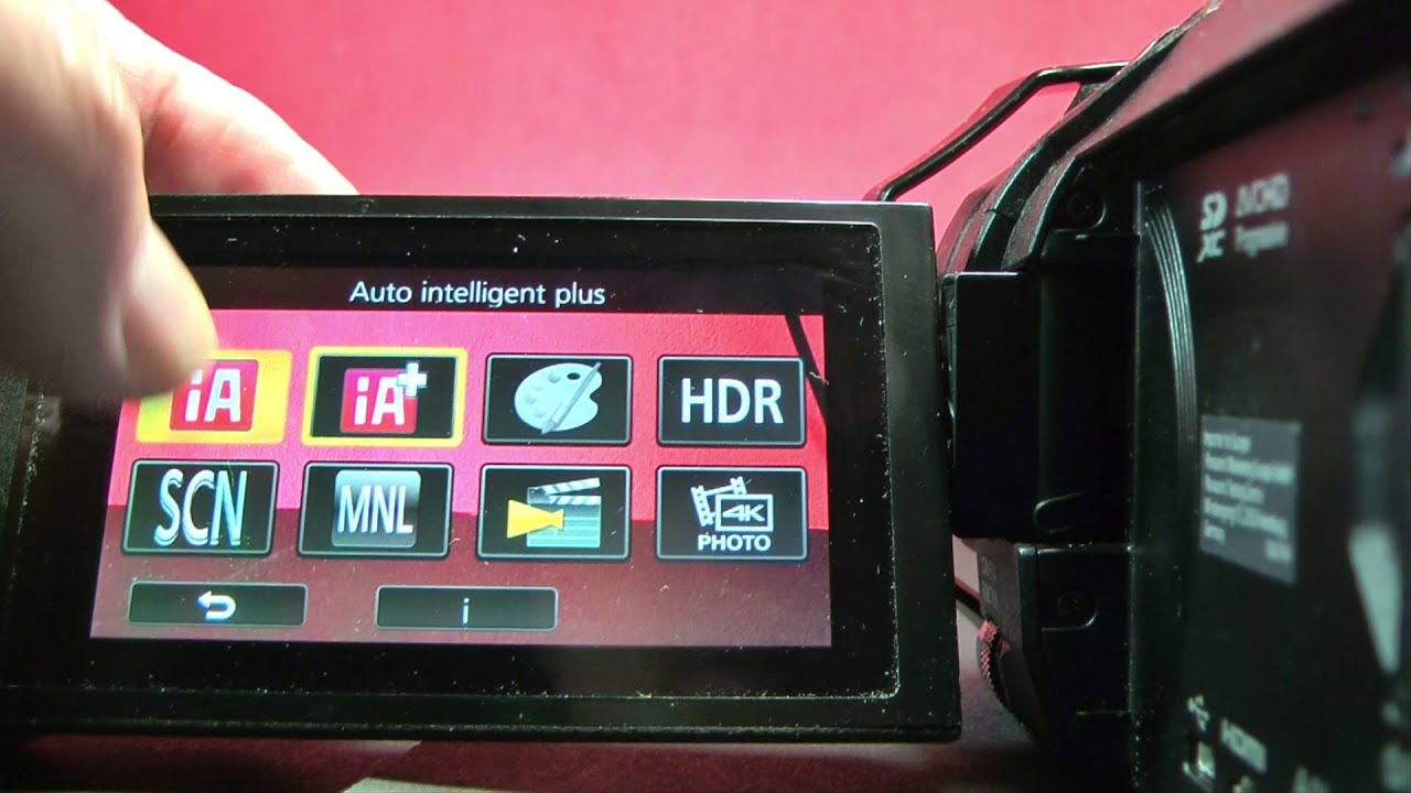 Caméra 4K Panasonic HC VXF990