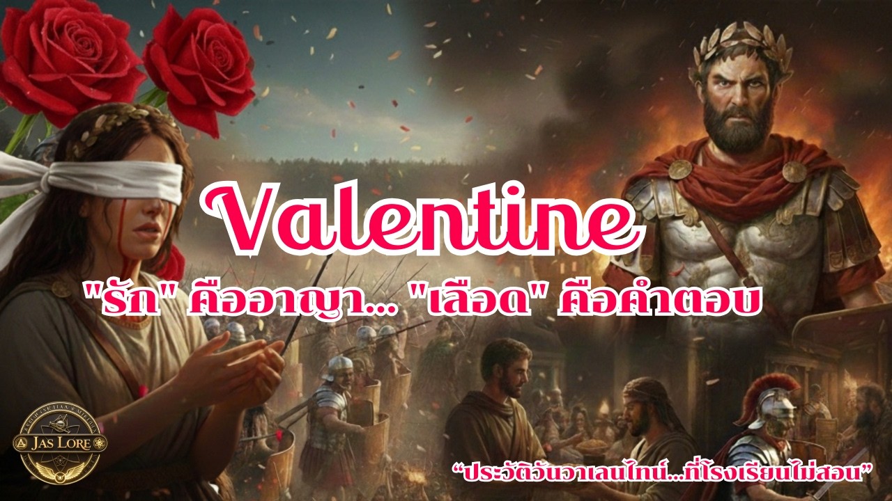 วาเลนไทน์: เมื่อความรักคืออาญาร้าย... เปิดตำนานสีเลือดที่โลกไม่เคยบอกคุณ | Jas Lore