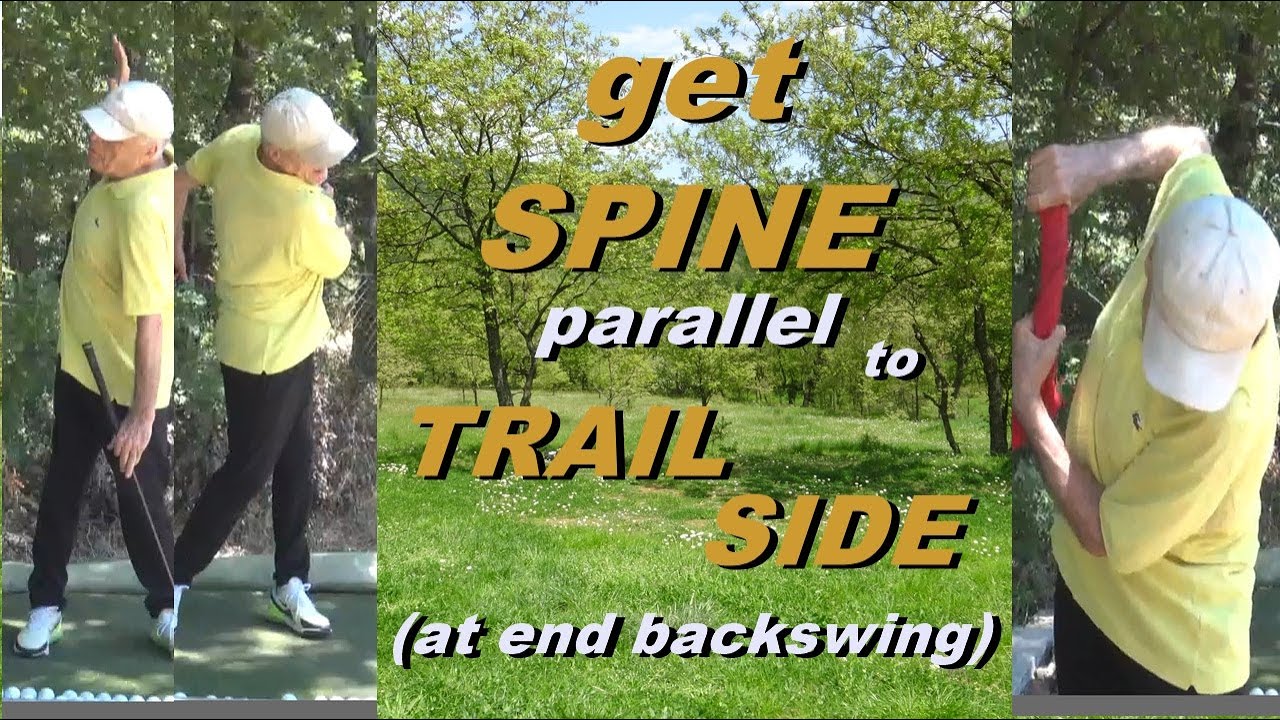 ( GET  SPINE ) ( PARALLEL ) to ( TRAIL SIDE ) at ( END BACKSWING ) #golf #golfswing ( 2025 )