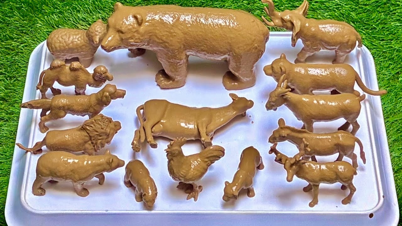 Messy Jungle: 🐯🌱 Discovering Wild Forest Animals in the Dirt Adventure Fun Kids!