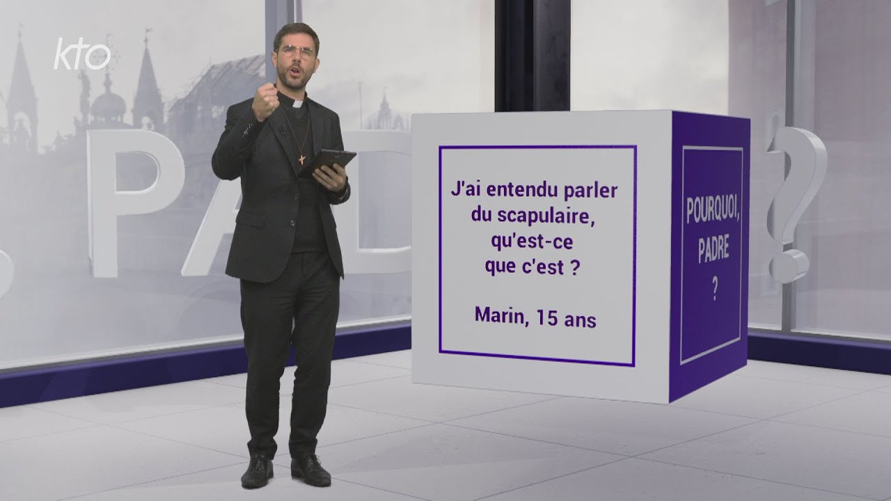 J'ai entendu parler du scapulaire. Qu'est-ce que c'est ?