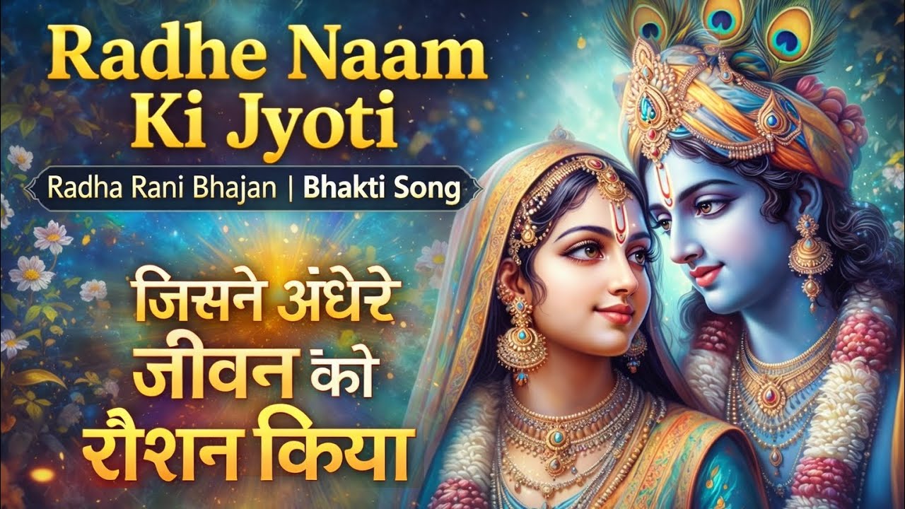 Radhe Naam Ki Jyoti | Radha Rani Bhajan | Bhakti Song |Jai Shri Radhe-जिसने अंधेरे जीवन को रौशन किया