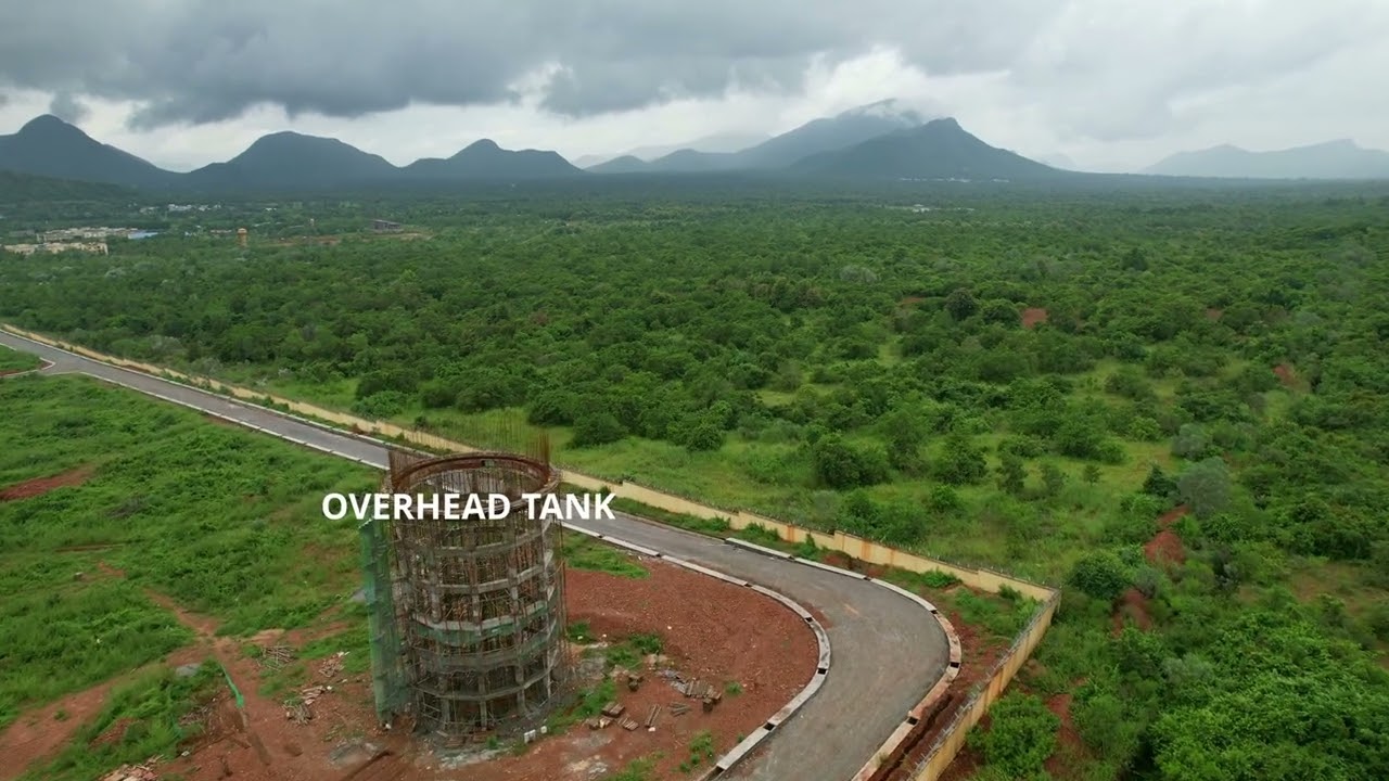 IIPE Visakhapatnam Permanent Campus View With Drone 17-10-2024