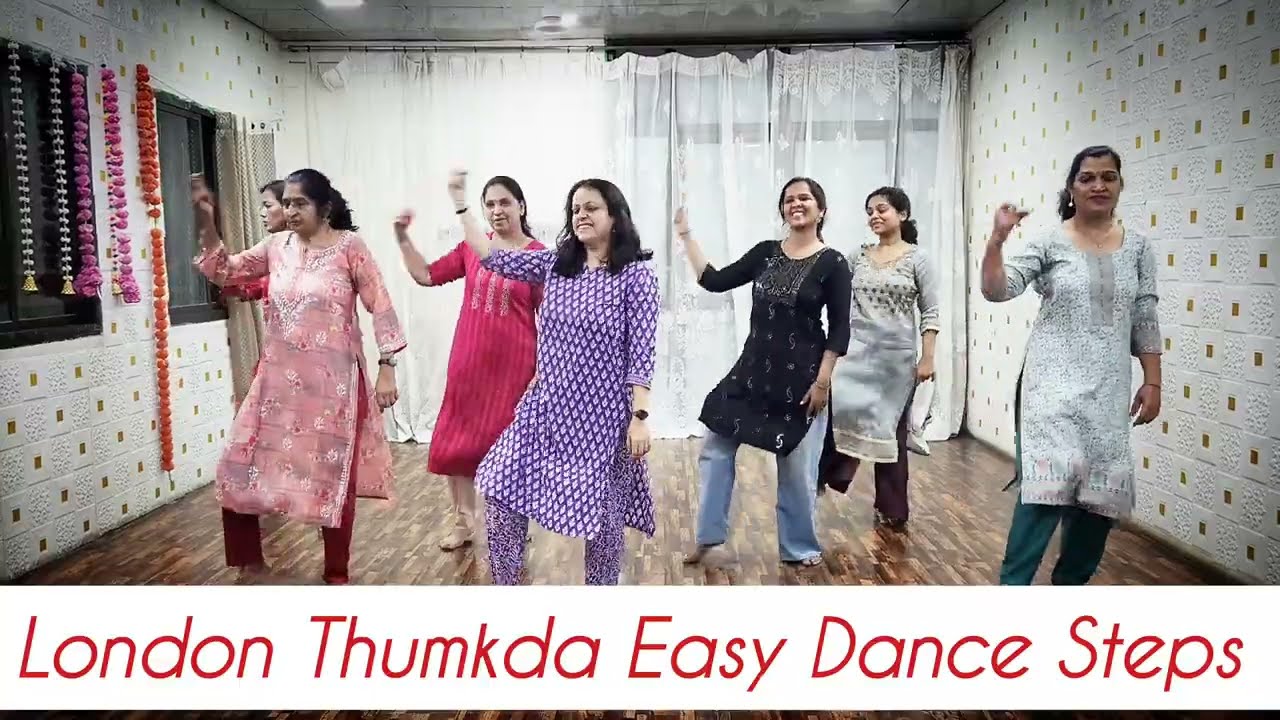London Thumkda Dance for beginners || Wedding Dance 