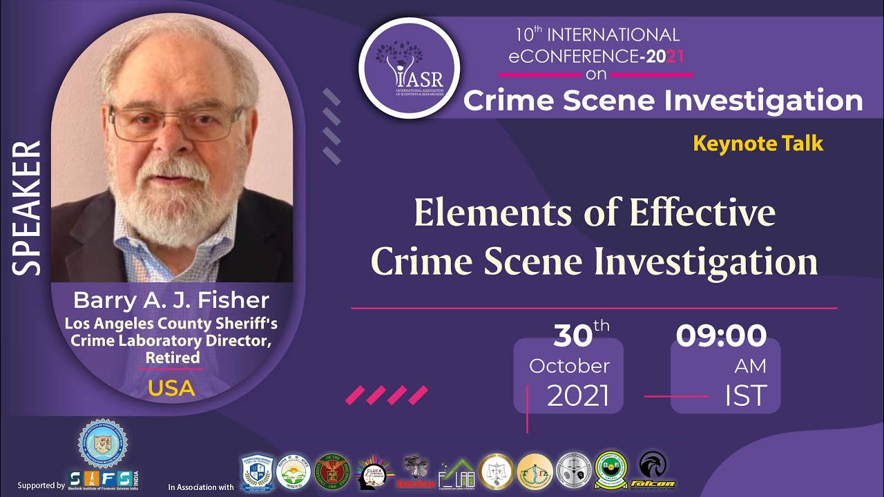 Elements of Effective Crime Scene Investigation | Barry A J Fisher