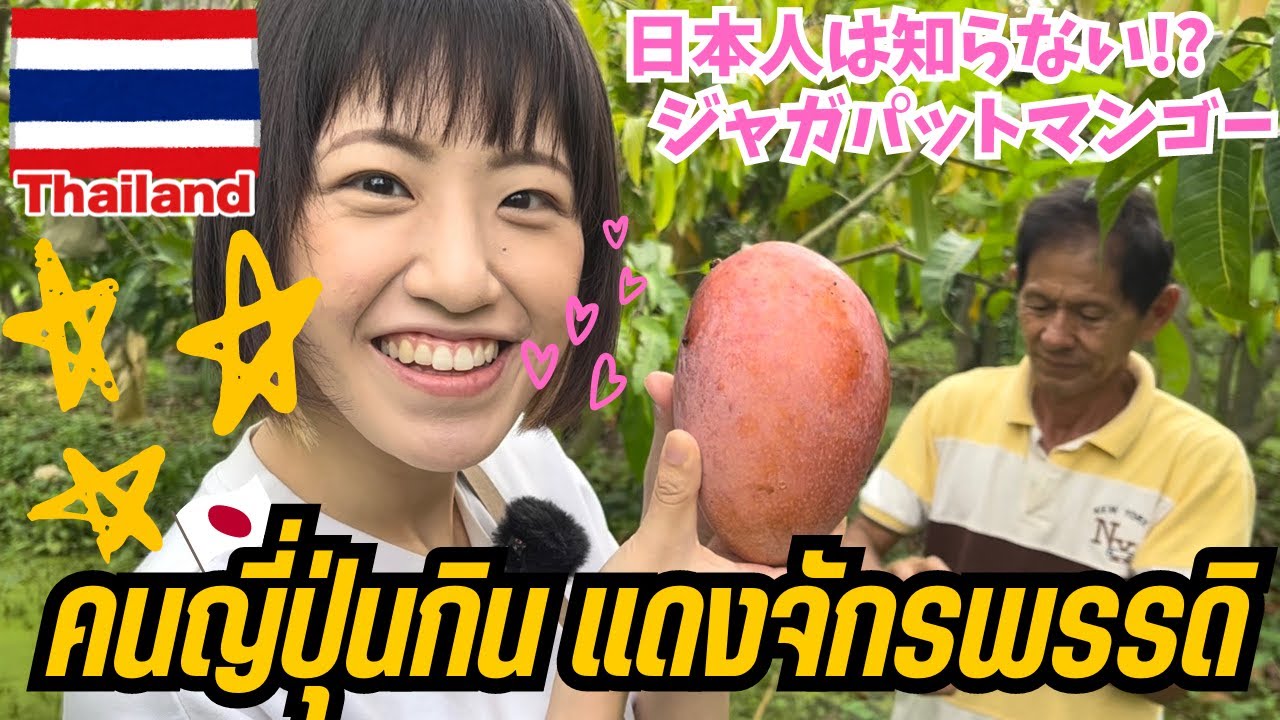 タイの農園に行ってみた🇹🇭日本人は知らないジャガパットマンゴーとは🥭!?