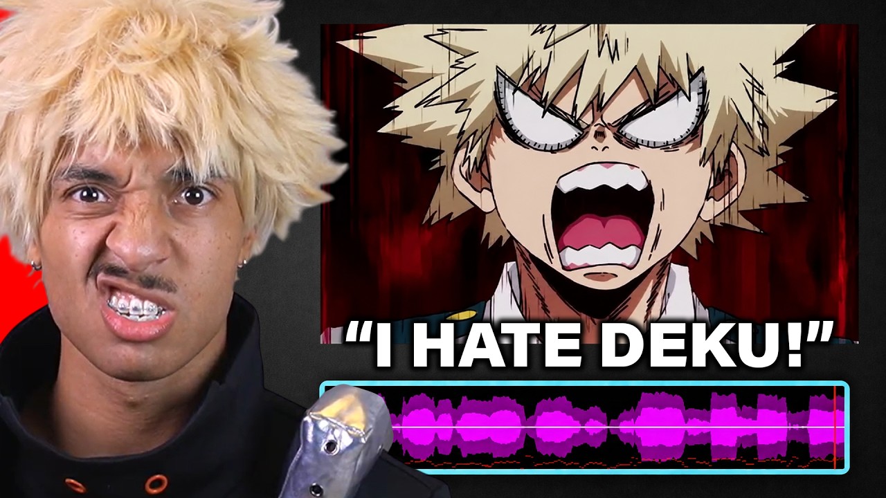 MHA Voice Actors Dub EVERY SHOW in CHOICER VOICER...
