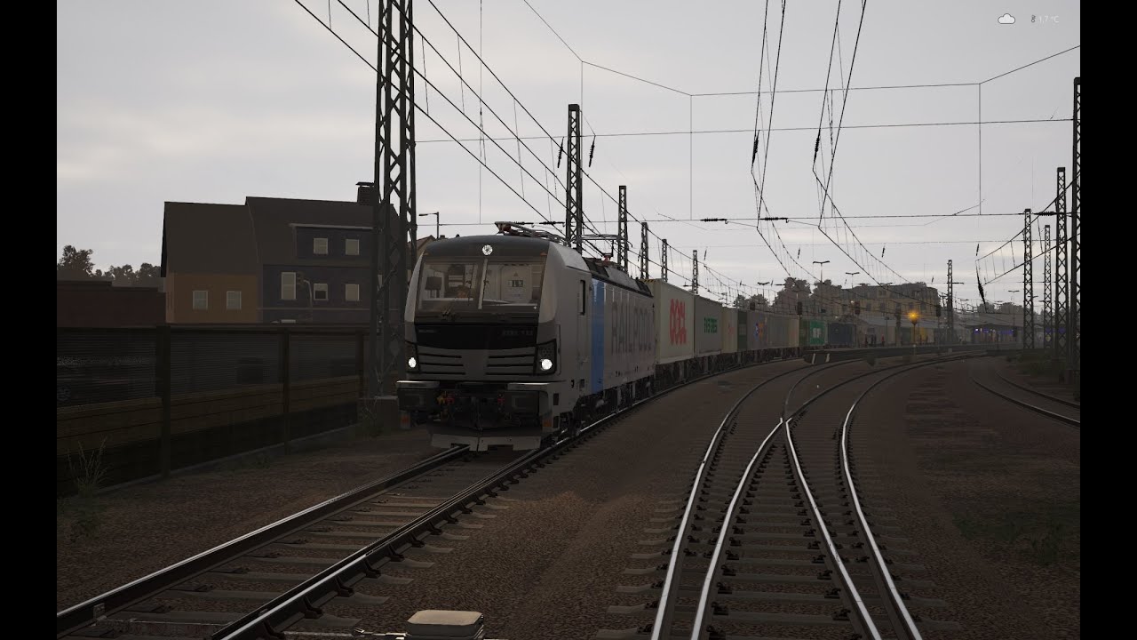 Containers to Dresden with live weather | TSW