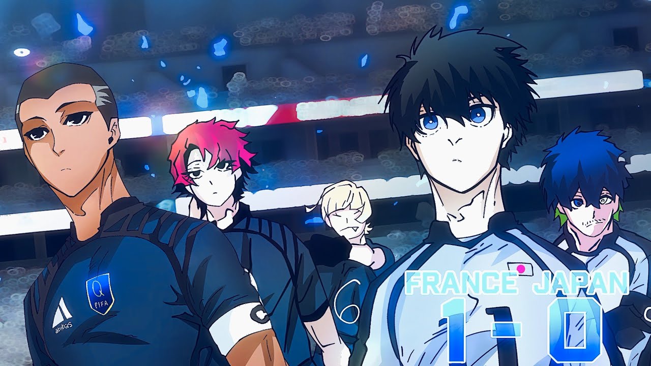 Charles Goal vs Japan | France vs Japan U-20 WC | Blue Lock Manga Animation