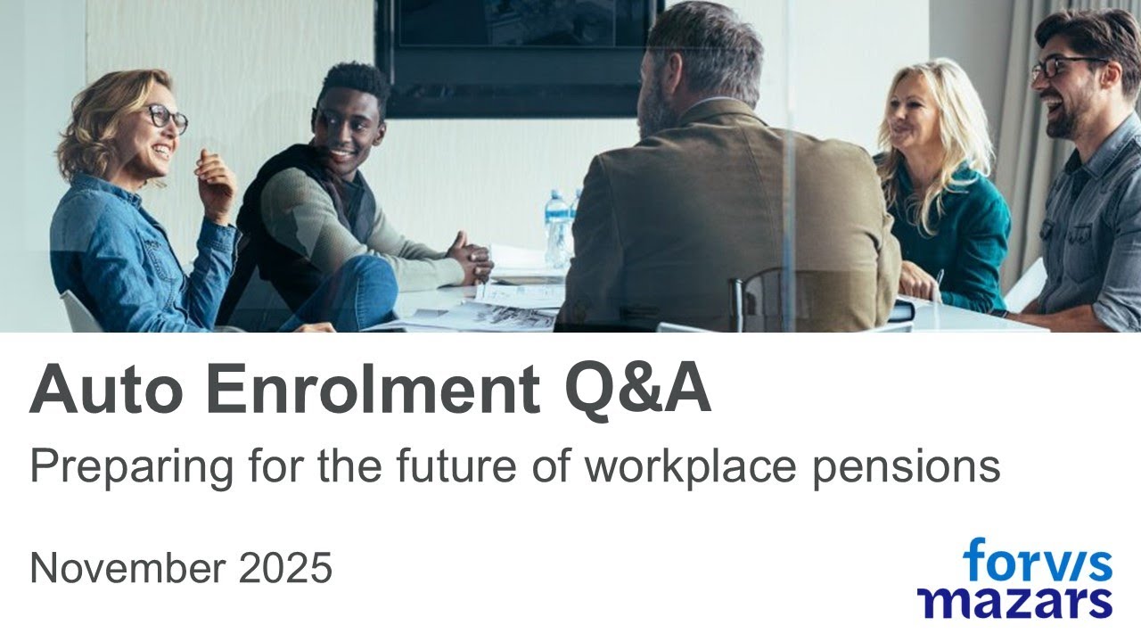 Auto Enrolment Q&A: Preparing for the future of workplace pensions