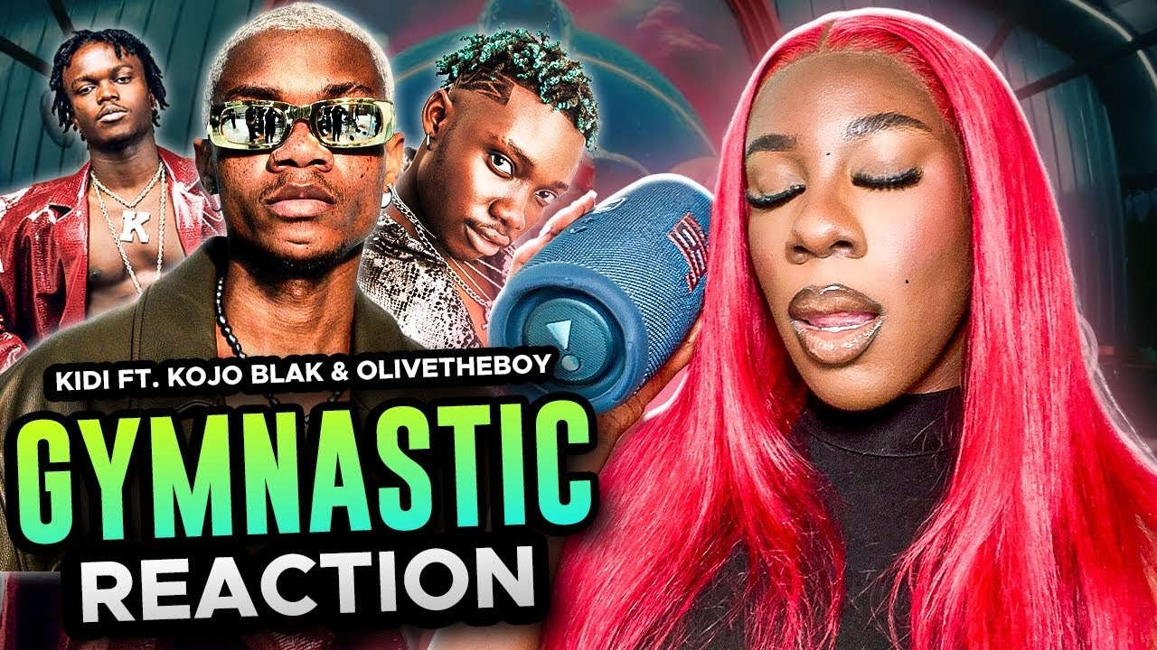 KiDi x Olivetheboy x Kojo Blak “GYMNASTIC”Reaction!
