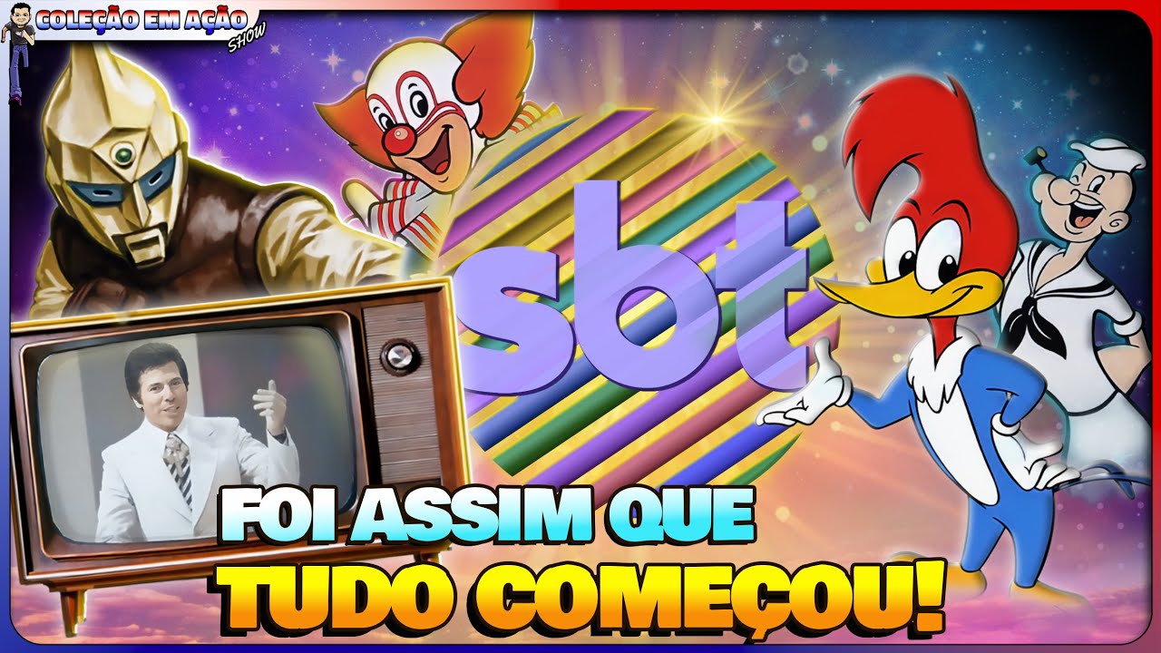 Os Desenhos e Animes que Inauguraram o SBT!