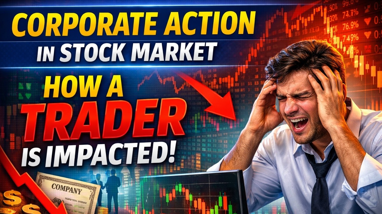 Corporate Action in stock market, एक trader पर पड़ता है कितना बड़ा असर! #trading l NIFM Institute
