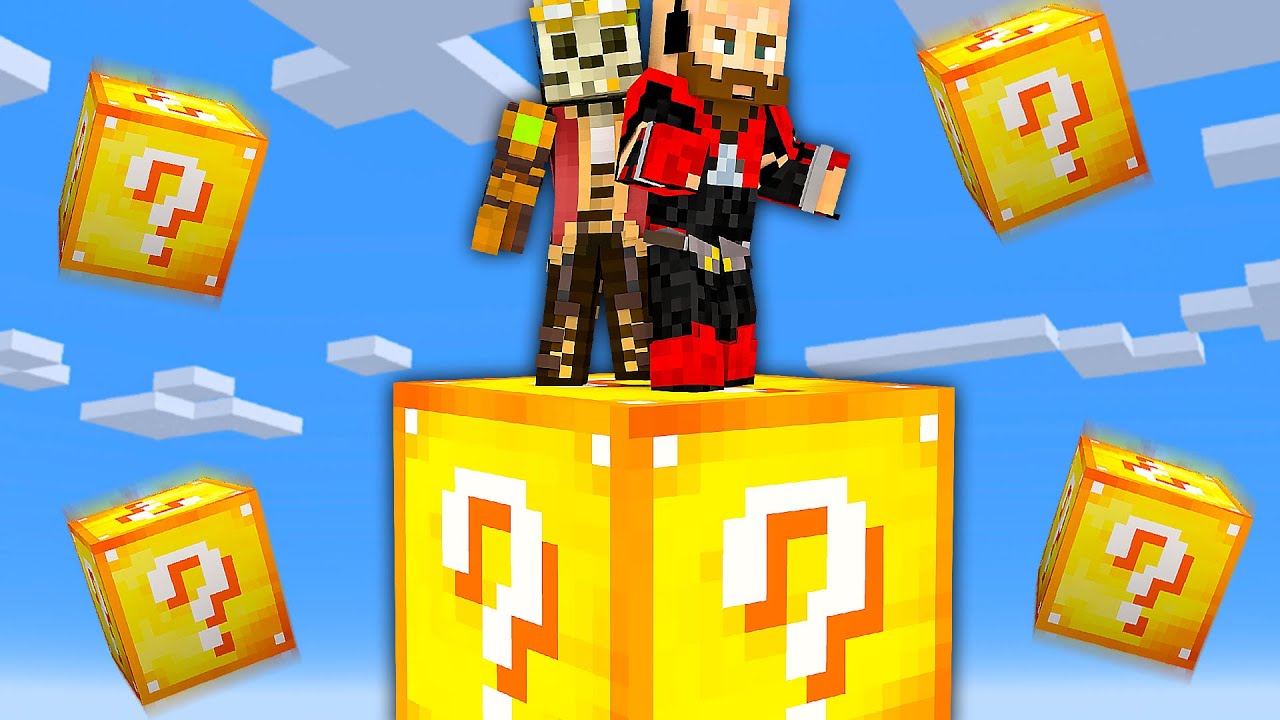 MINECRAFT, ale MAMY 1 LUCKY BLOCK (ONE LUCKY BLOCK CHALLENGE z @Admiros )