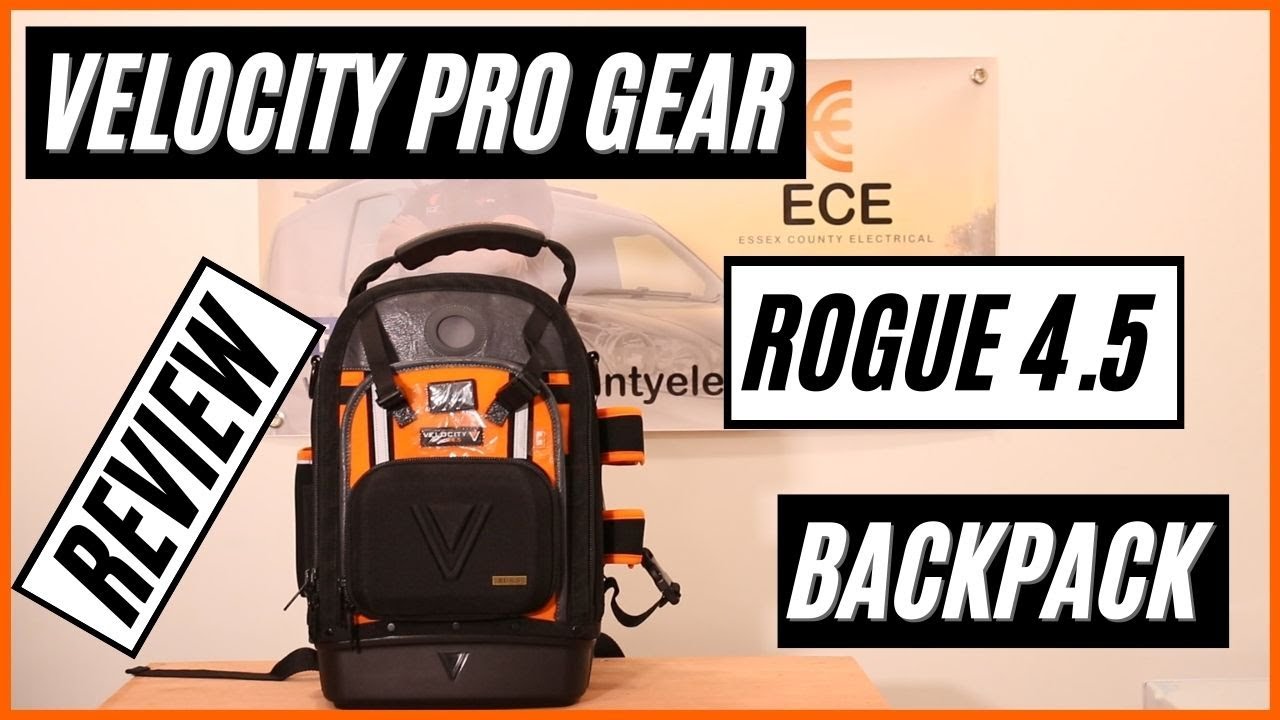 VELOCITY PRO GEAR ROGUE 4.5 BACKPACK - Review (competition)