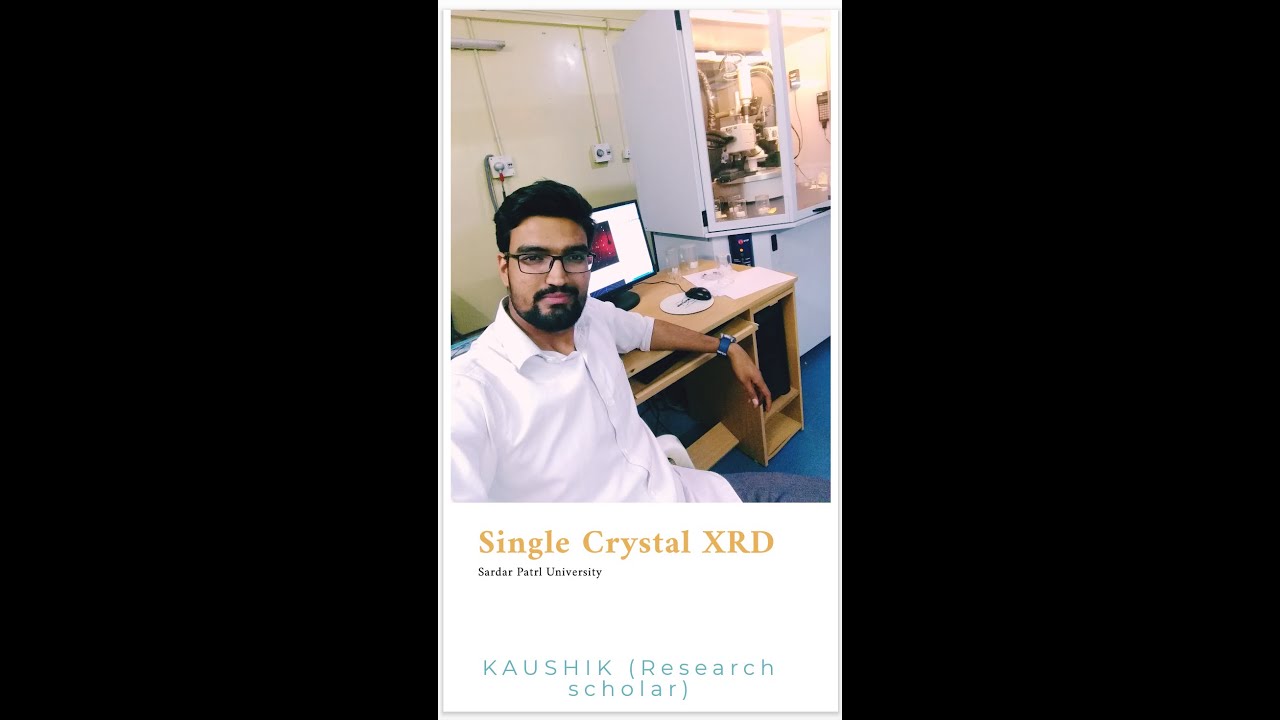 Single crystal XRD.