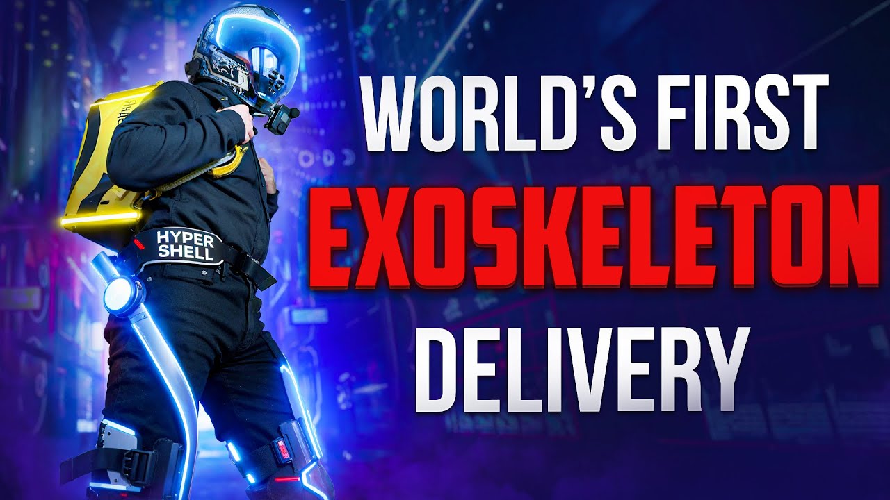 Testing the Hypershell EXOSKELETON for Delivery – Death Stranding in Real Life!